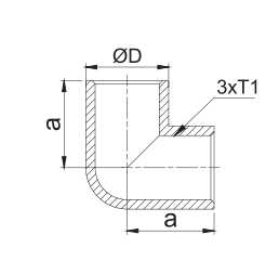 corner tee