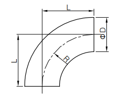 90 degree butt weld