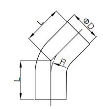 sanitary elbow