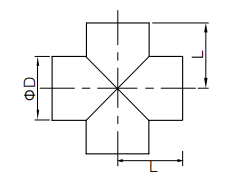 butt weld cross