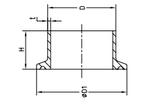 sanitary ferrule