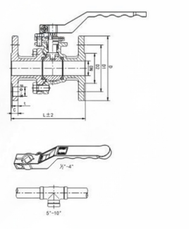flange ball valve