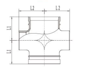 grooved cross