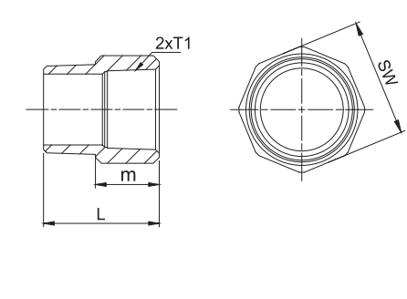 hexagon connector
