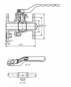 flange ball valve