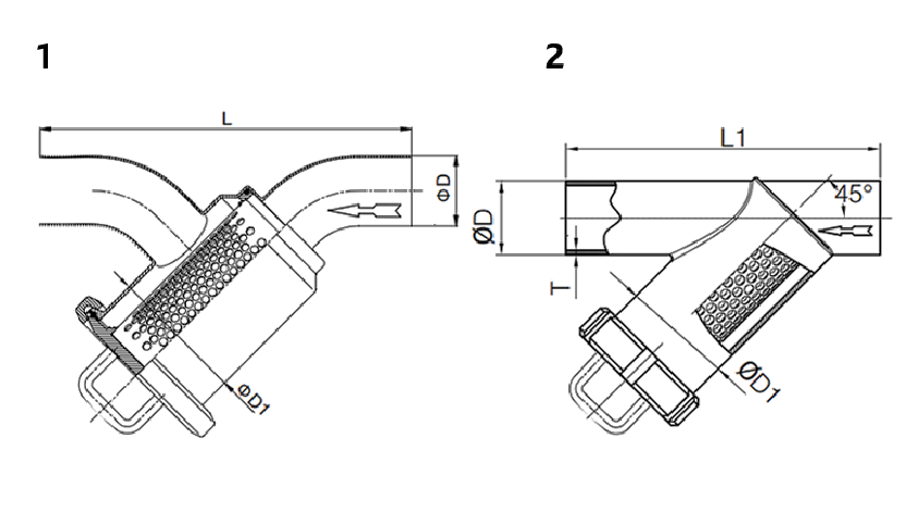 y strainer