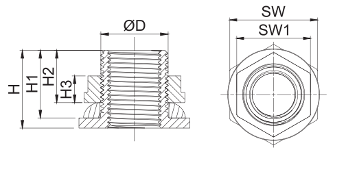 water tank connector