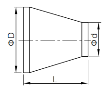 sanitary concentric reducer