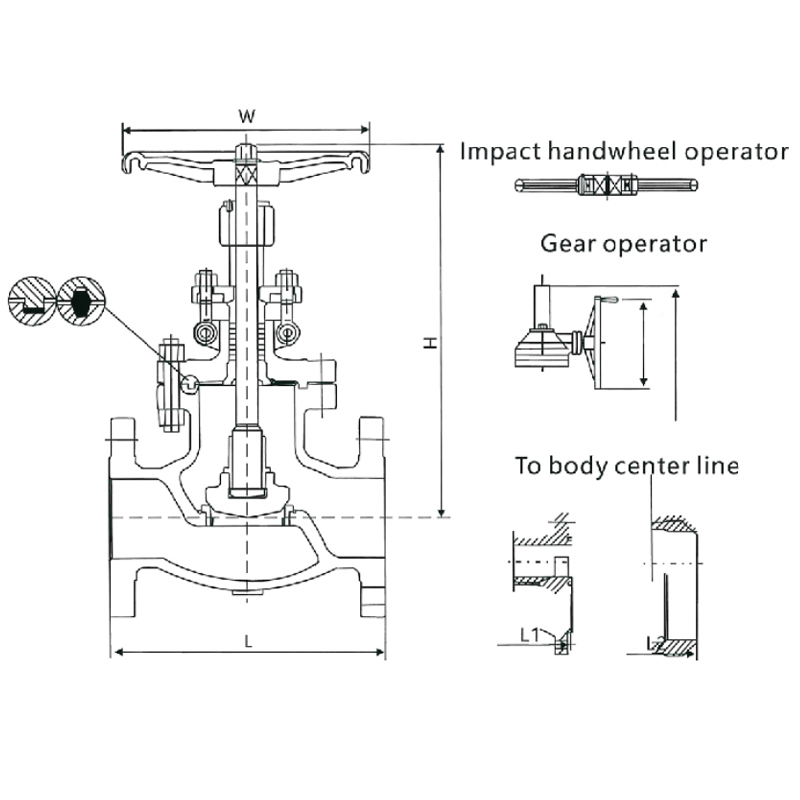 globe stop valve
