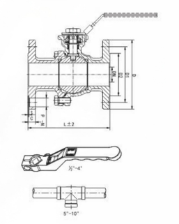 2pc ball valve