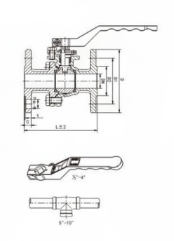 flange ball valve