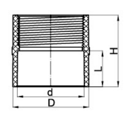 pvc female adaptor