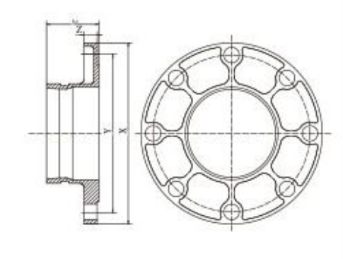 grooved flange