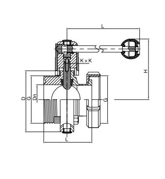 sanitary butterfly valve