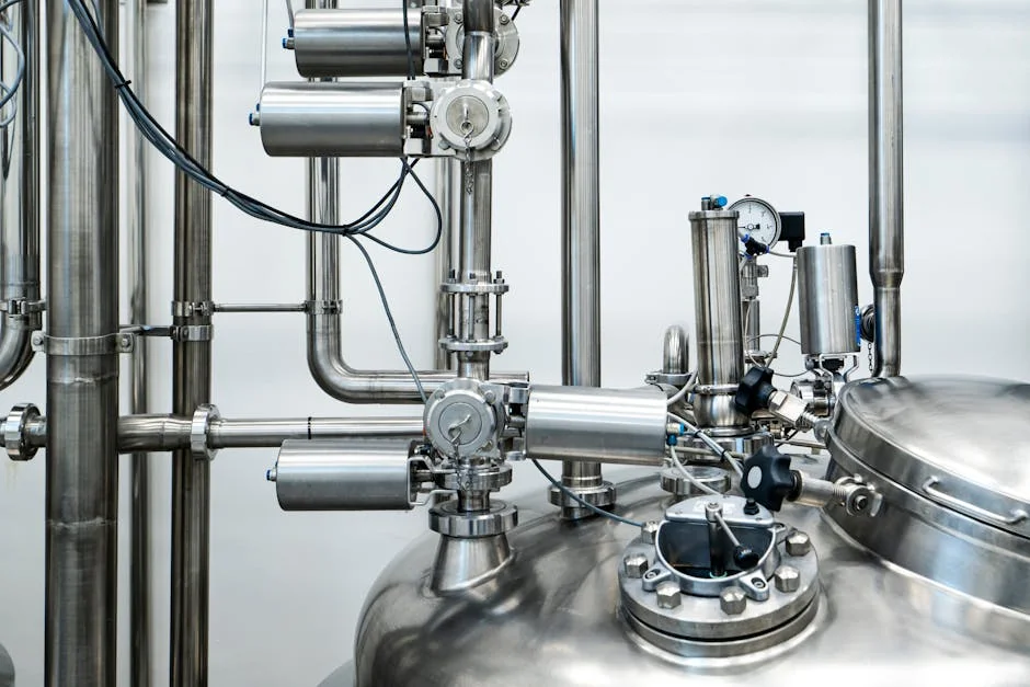 Industry application guide recommending 304 or 316L stainless steel by sector