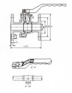 flange ball valve