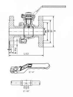 2pc ball valve