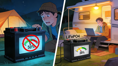 lifepo4 rv battery​