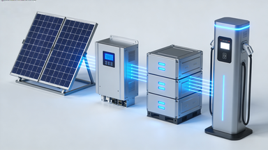 charge car battery with solar​