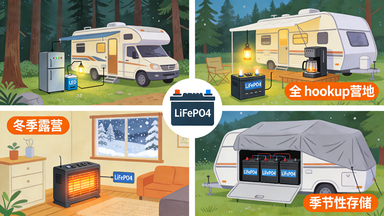 lifepo4 rv battery​