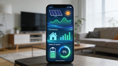 home solar and battery​