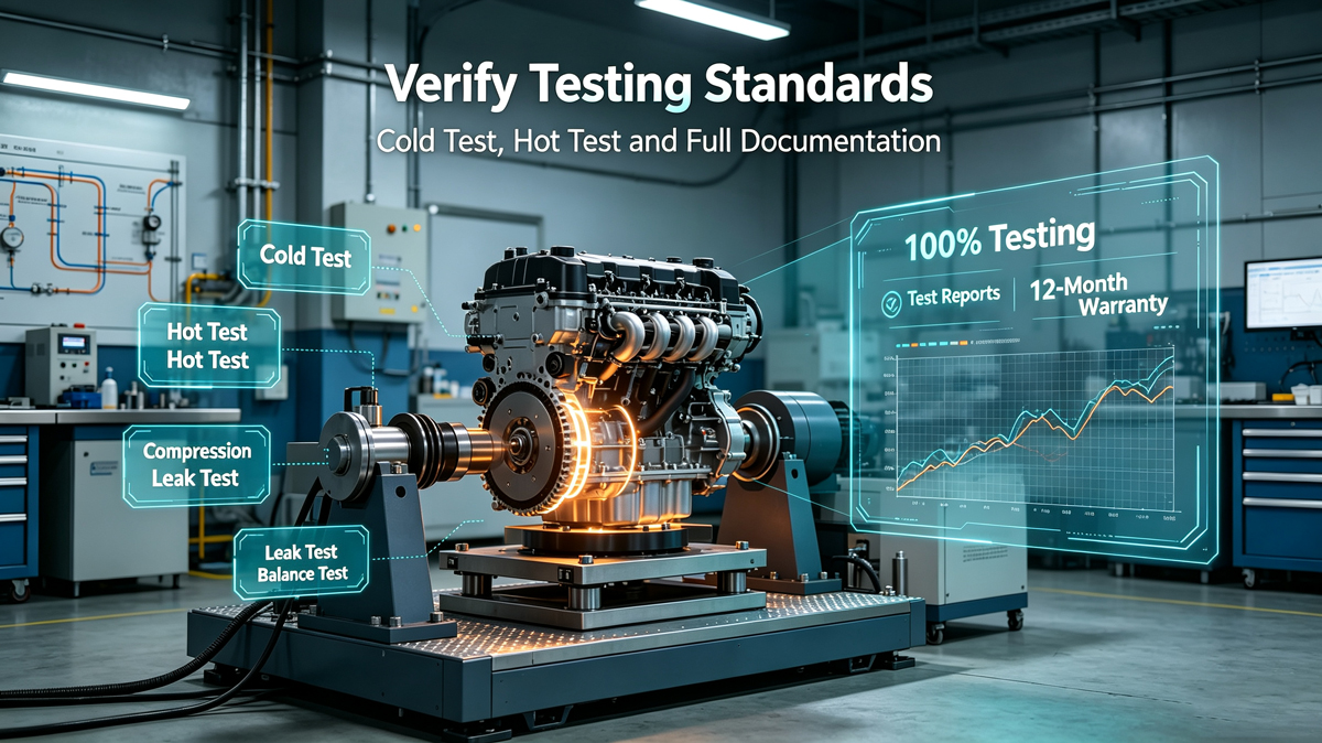auto engine supplier evaluation