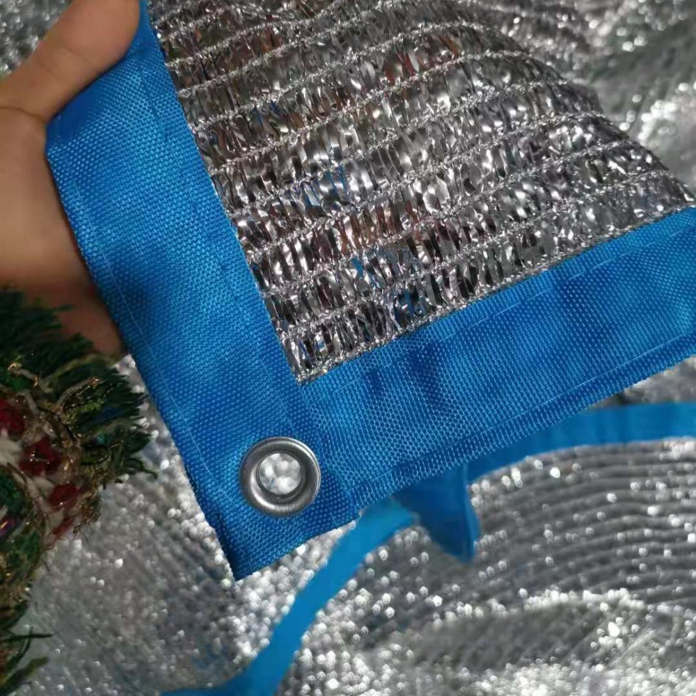 Knitted Aluminum Shade Net – Customizable Webbing Colors