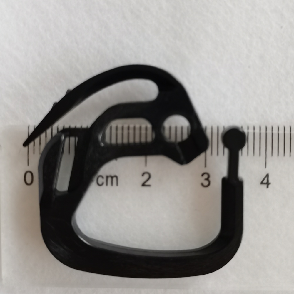 Shade cloth fabric clips – Close-Up Detail of Shade Net Hook