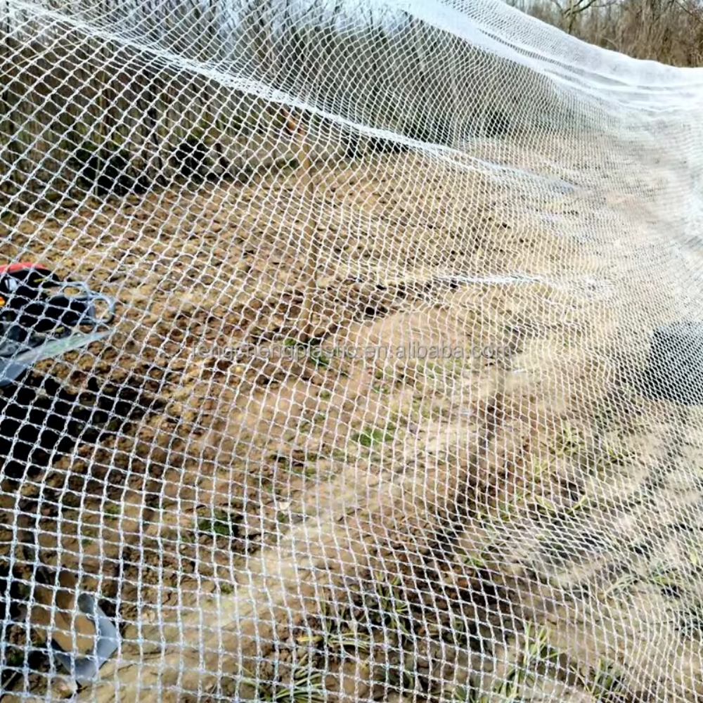 HDPE Anti Hail Net – Orchard Protection Against Hail and Birds