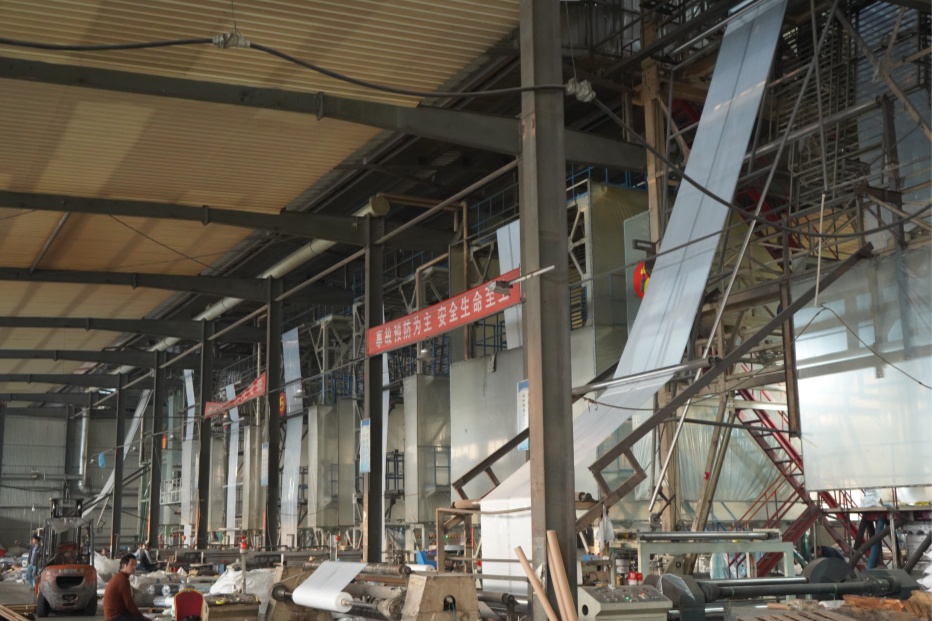 Black Mulch Film – Fengcheng Plastic Blow Film Factory Production Photo
