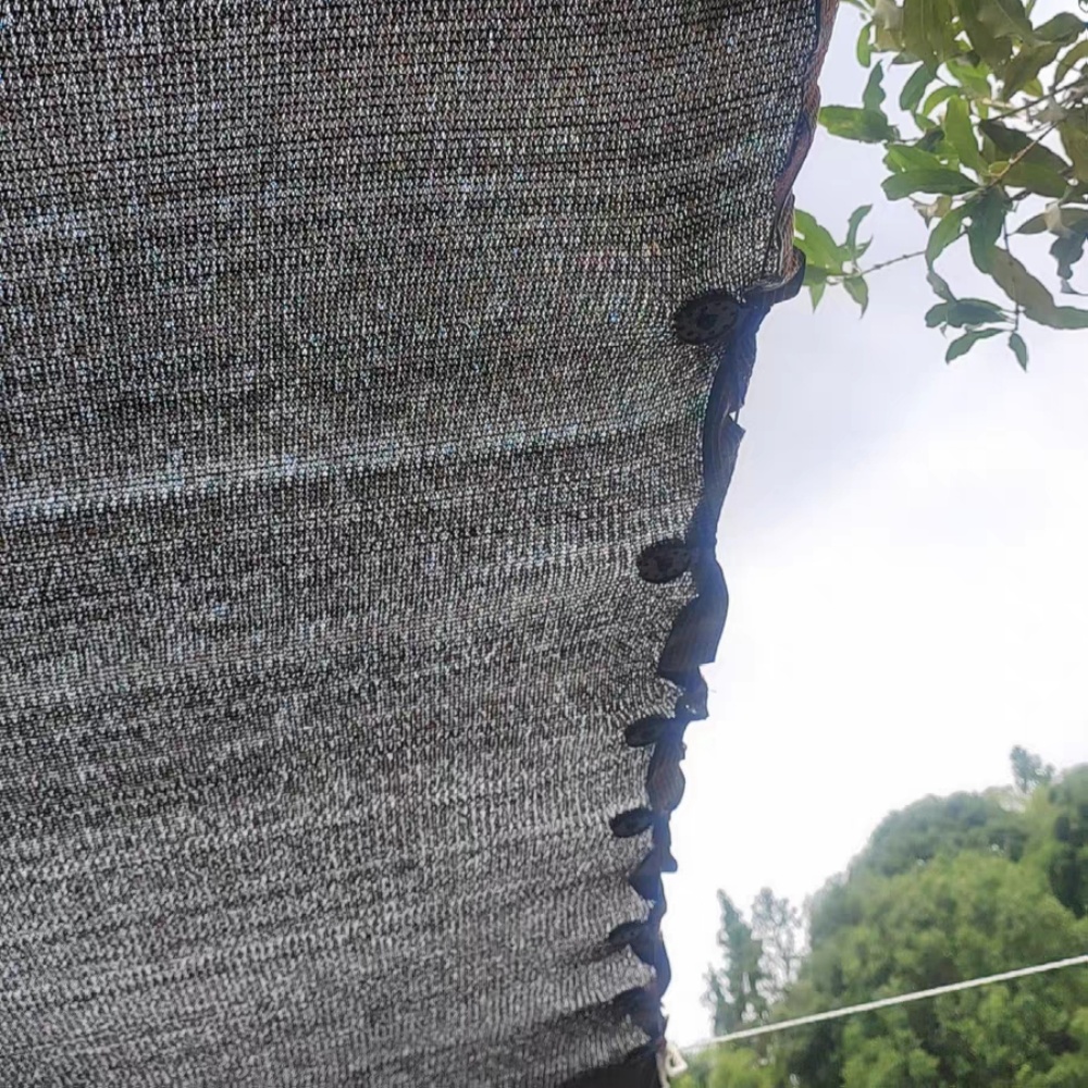Shade cloth plastic clips – Clip in Use with Shade Net Scene