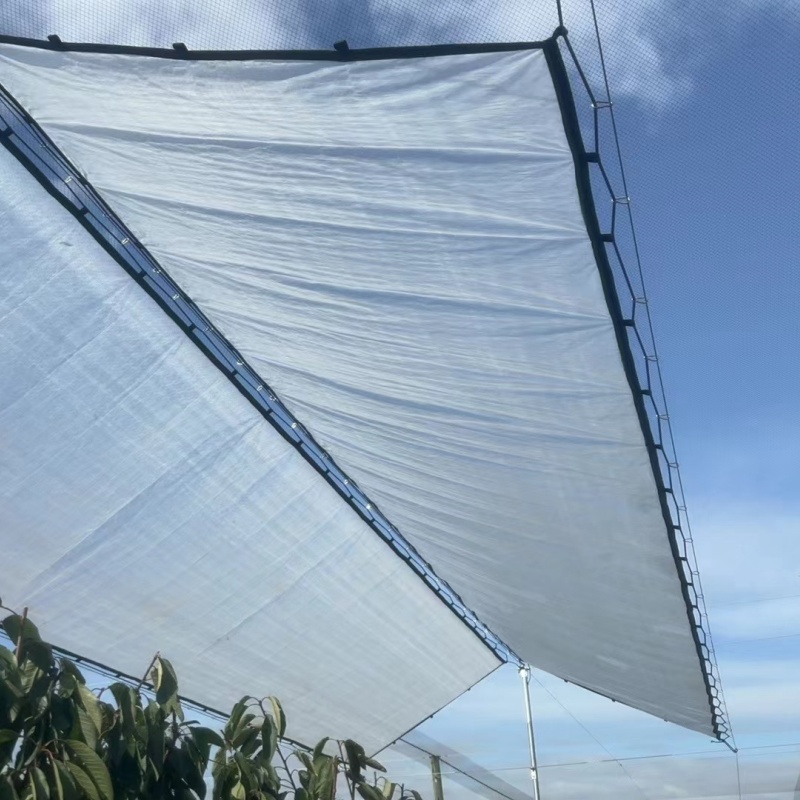 Clear Waterproof Tarpaulin – On Site Use Example from Australian Customer
