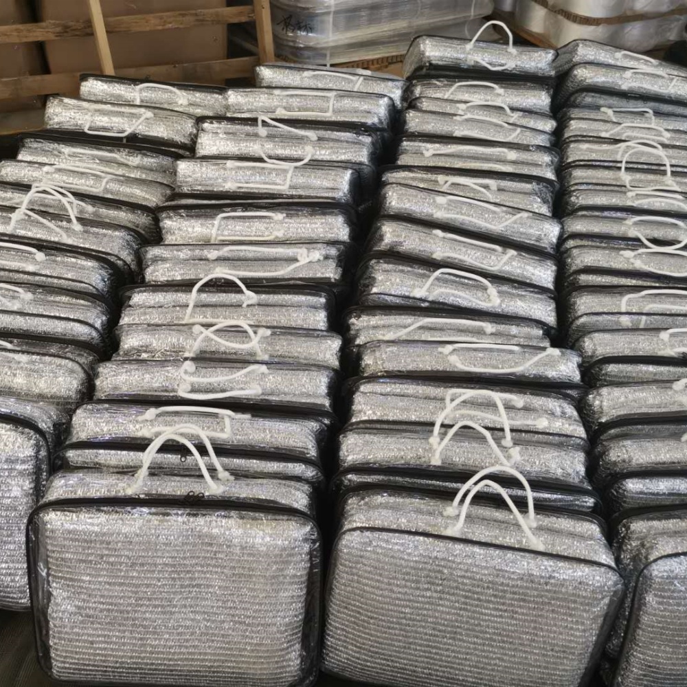 Knitted Aluminum Shade Net – PVC Carry Bag Packaging