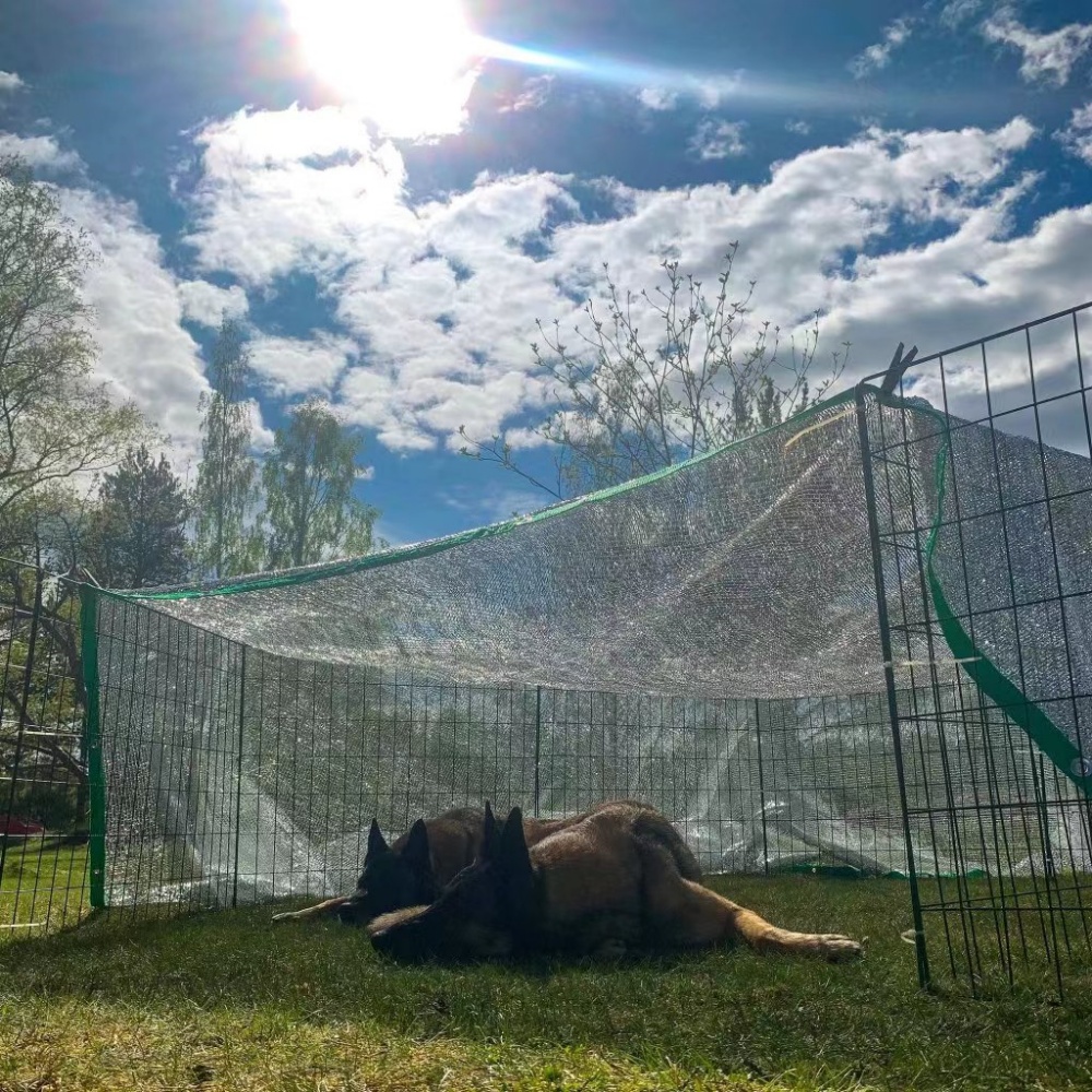 Knitted Aluminum Shade Net – Dog House Shading