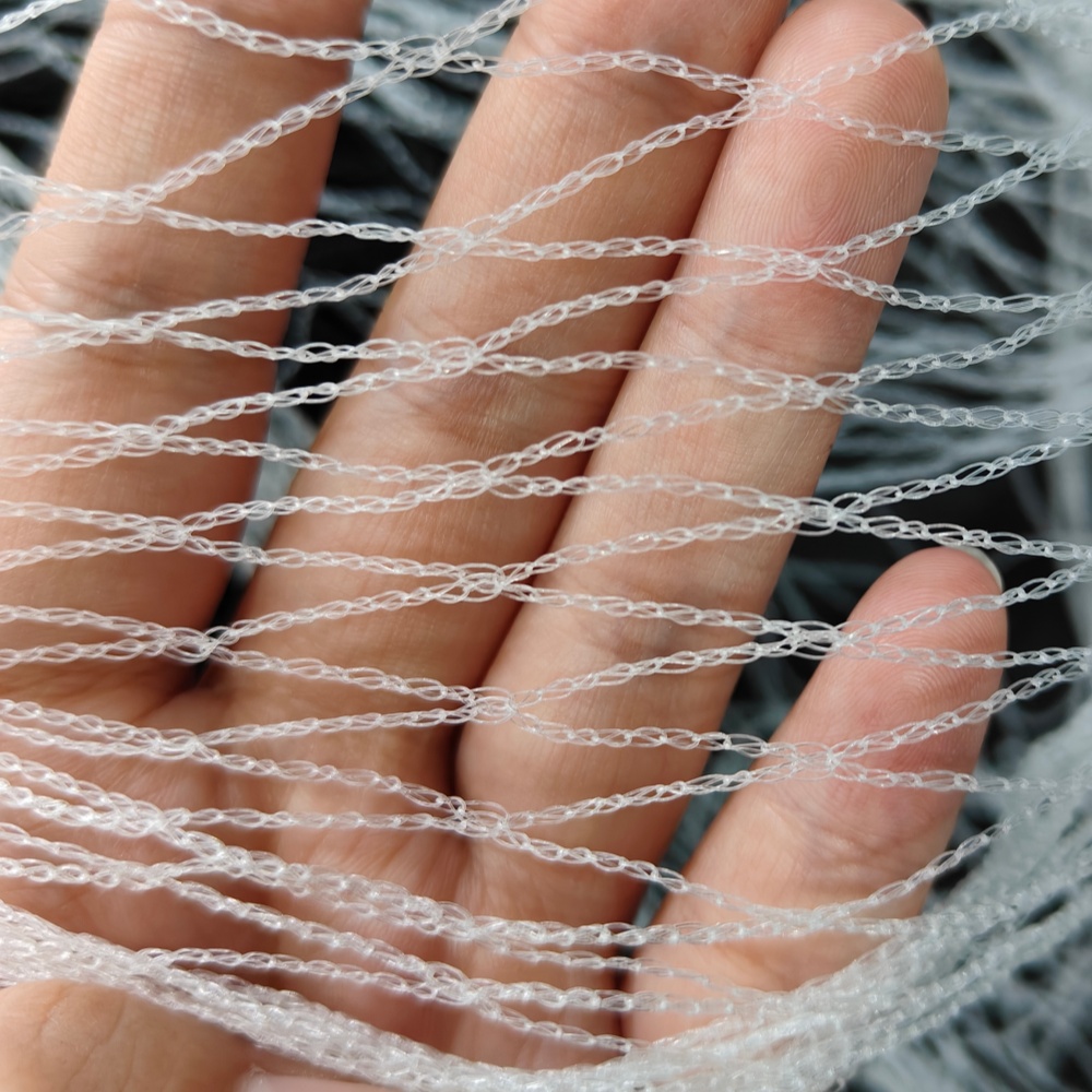 PE Anti Bird Net – White Knitted Protective Net