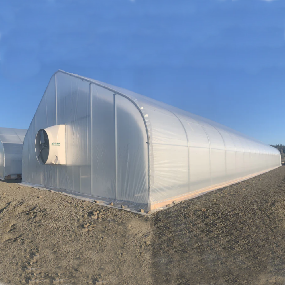 Woven Greenhouse Plastic – Fully Enclosed Woven Film Greenhouse