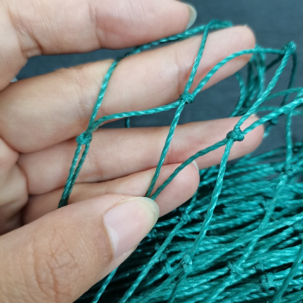 Nylon Bird Net – Blue Nylon Net Close Up