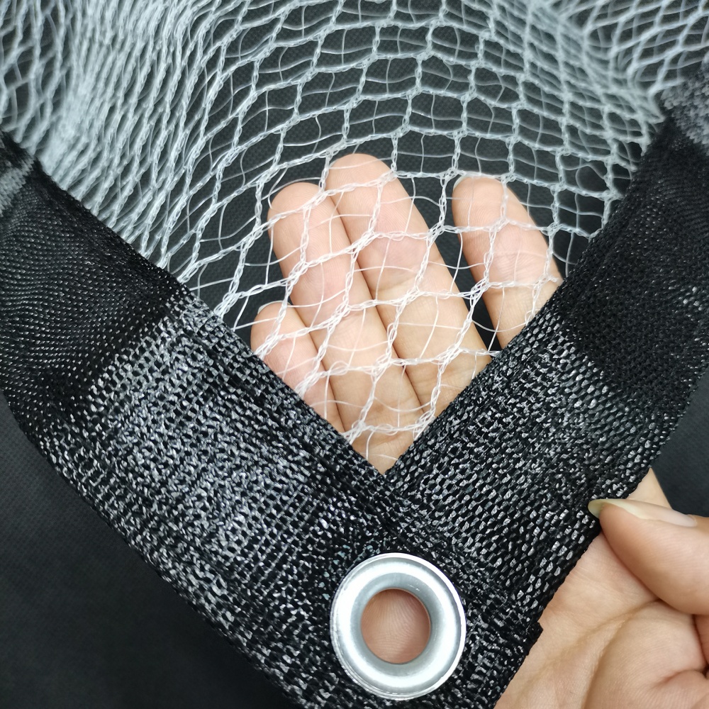 Cross Anti-Hail Net – Customizable Cross-Woven Hail Net with Reinforced Edges and Grommets