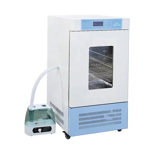 Gran capacidad Incubadora de agitación de tipo vertical Incubadora de CRECIMIENTO de laboratorio Venta completa Cámara de temperatura y humedad constantes de una sola puerta y doble capa 80L ~ 1000L Incubadora de agitación de gran capacidad y doble puerta de doble puerta para cámara de DBO de laboratorio de biología