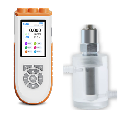 BIOSTELLAR EC10 conductivity meter with DDJS-0.01VTK electrode