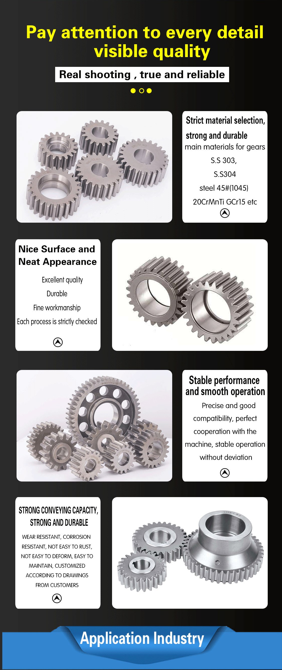 Gearseiko precision brass spur gears ensure stable motion in automotive and mechanical systems.