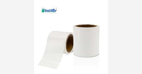 Gloss White BOPP Sticker Material Instiker