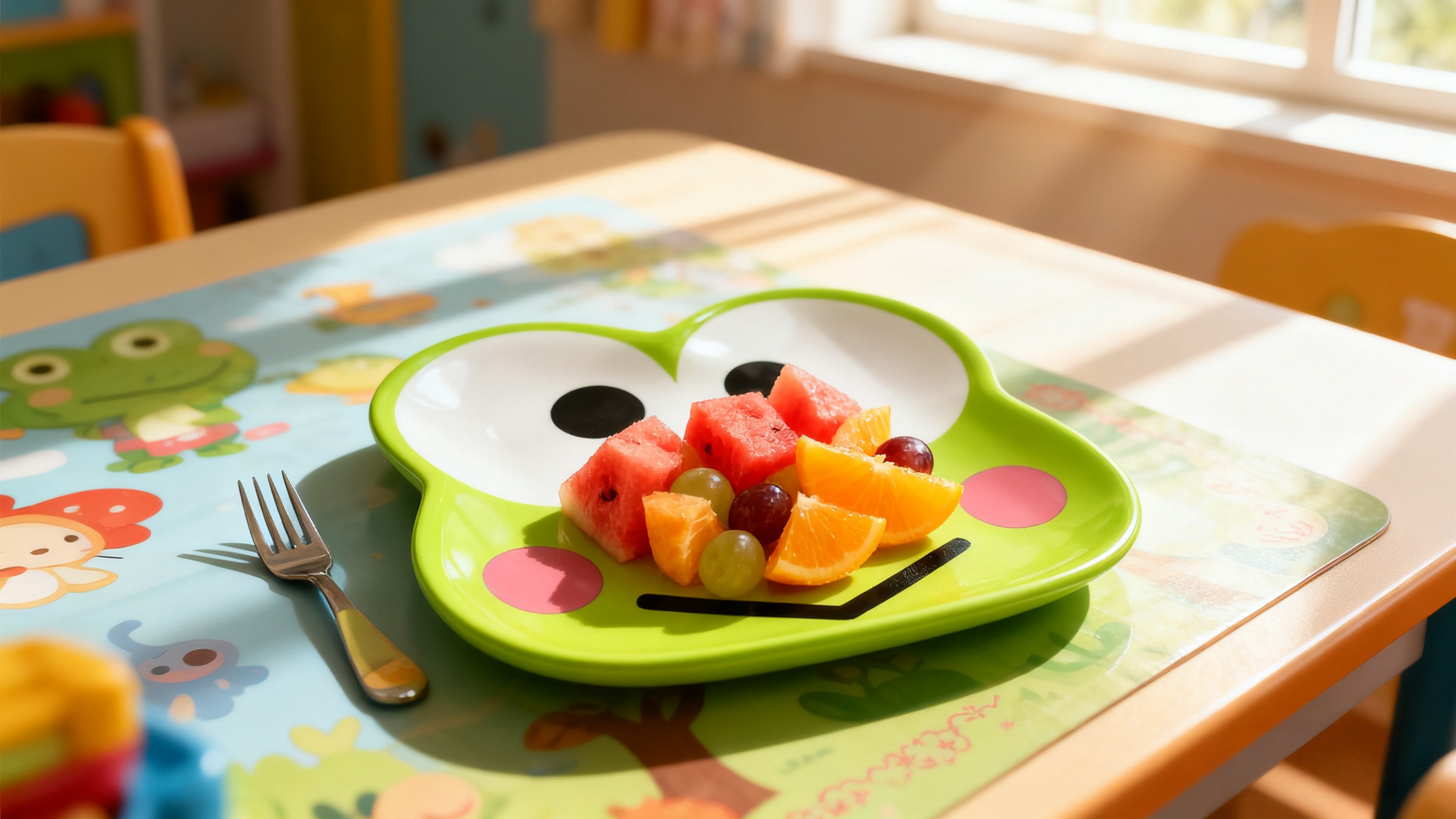 cartoon shaped plate