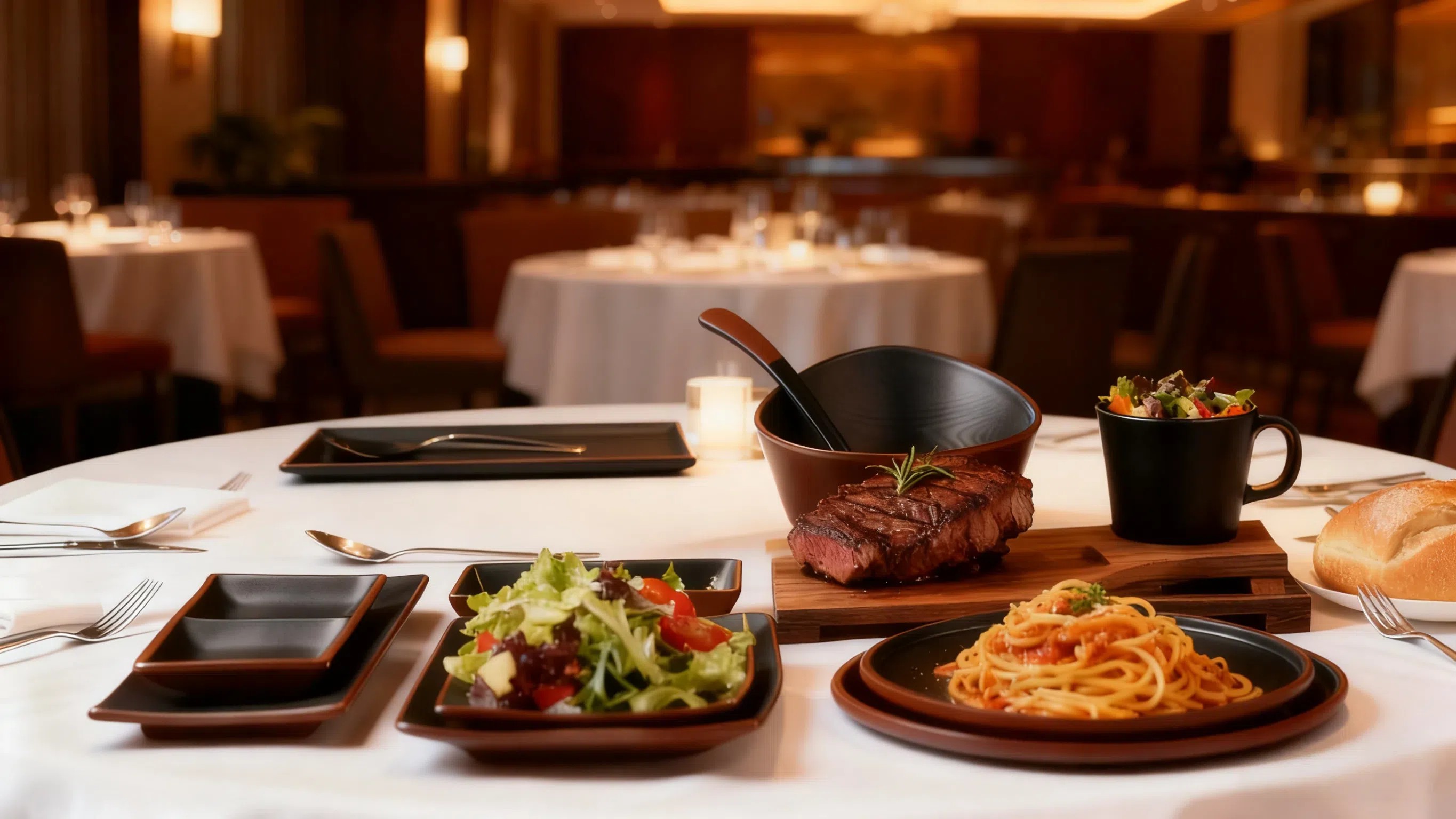 hotel melamine tableware