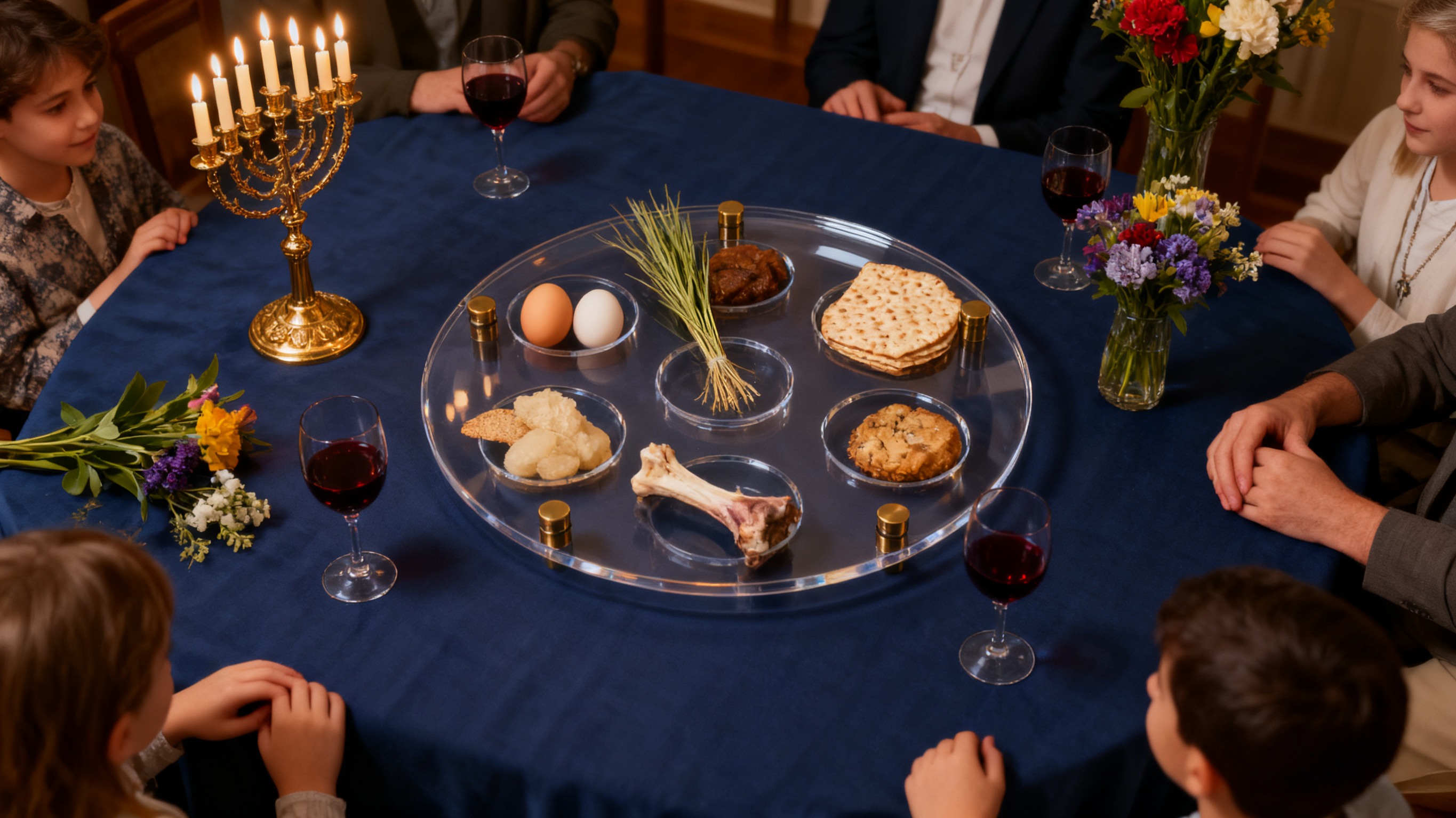 wholesale acrylic seder plates