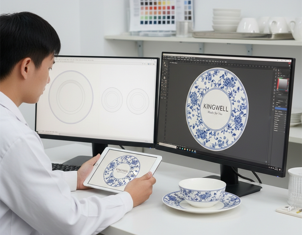 Custom melamine plates