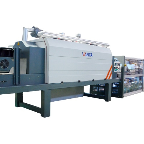 Double lanes Wrapping Machine PE Film Shrink Wrapping LMB35 enhanced