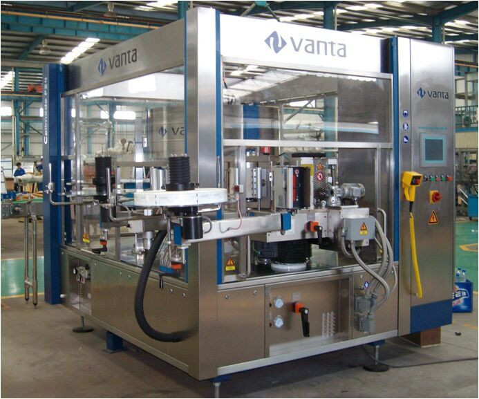 SLM350 Shrink Sleeve Labeler for Bottles (350 Bottles/Min.)