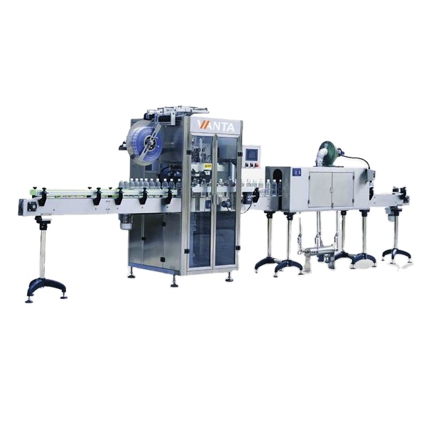Round Bottle Labeling Machine Filing Capping and Labeling Machine SLM200 (200 Bottles/Min.)Liquid Packaging Machine