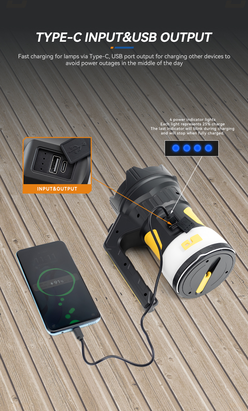 portable searchlight manufactory